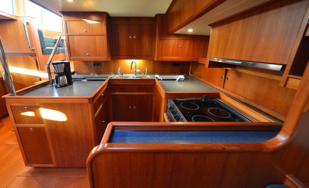 64' Galley, aft to port side