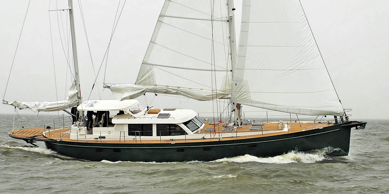 64 foot sailboat