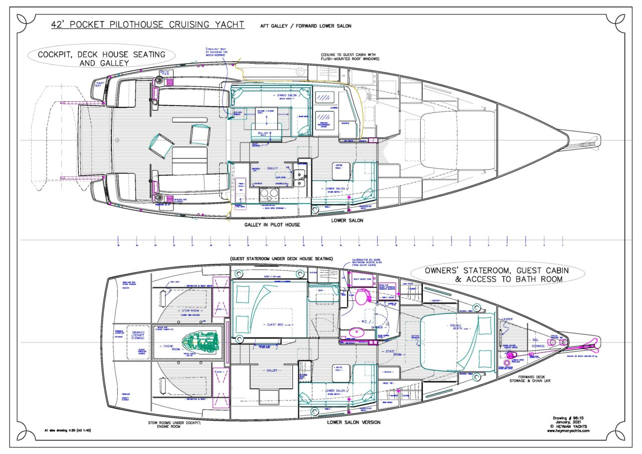 Heyman 42' PPH - she's on her way! - Heyman Yachts